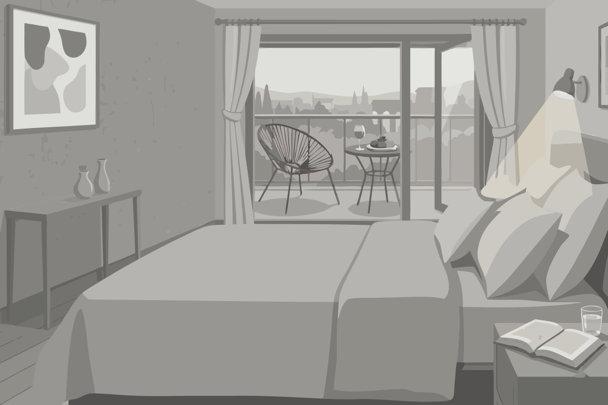 Chambre Familiale - Vue sur Jardin